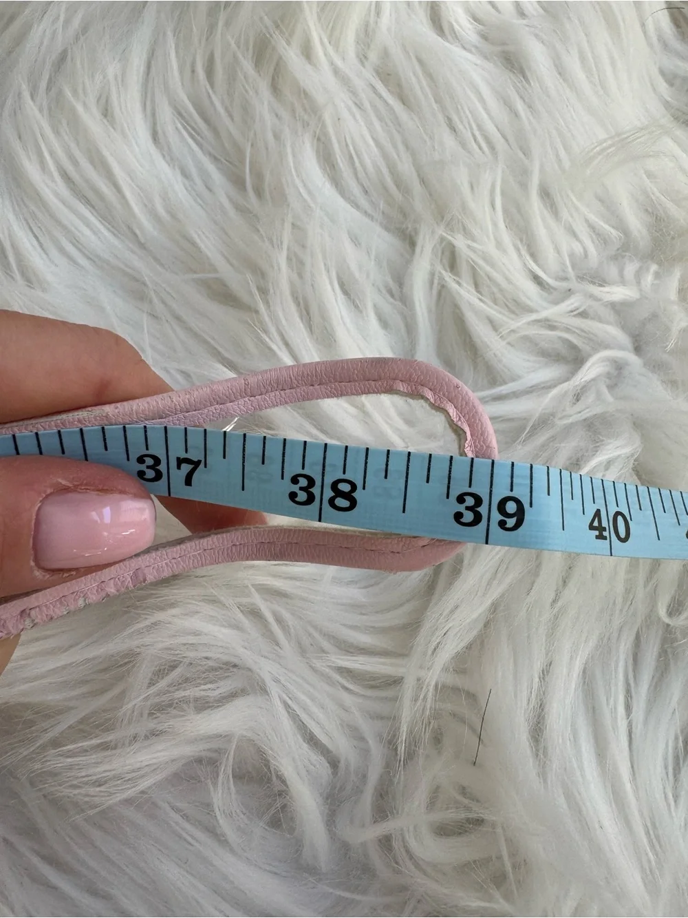 Y2K pink heart belt